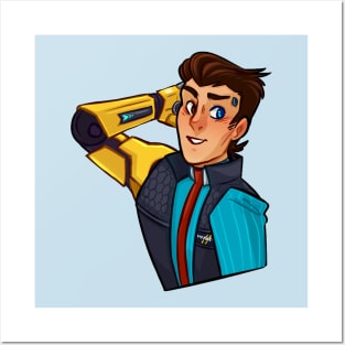 Rhys from Tales from the Borderlands series Posters and Art